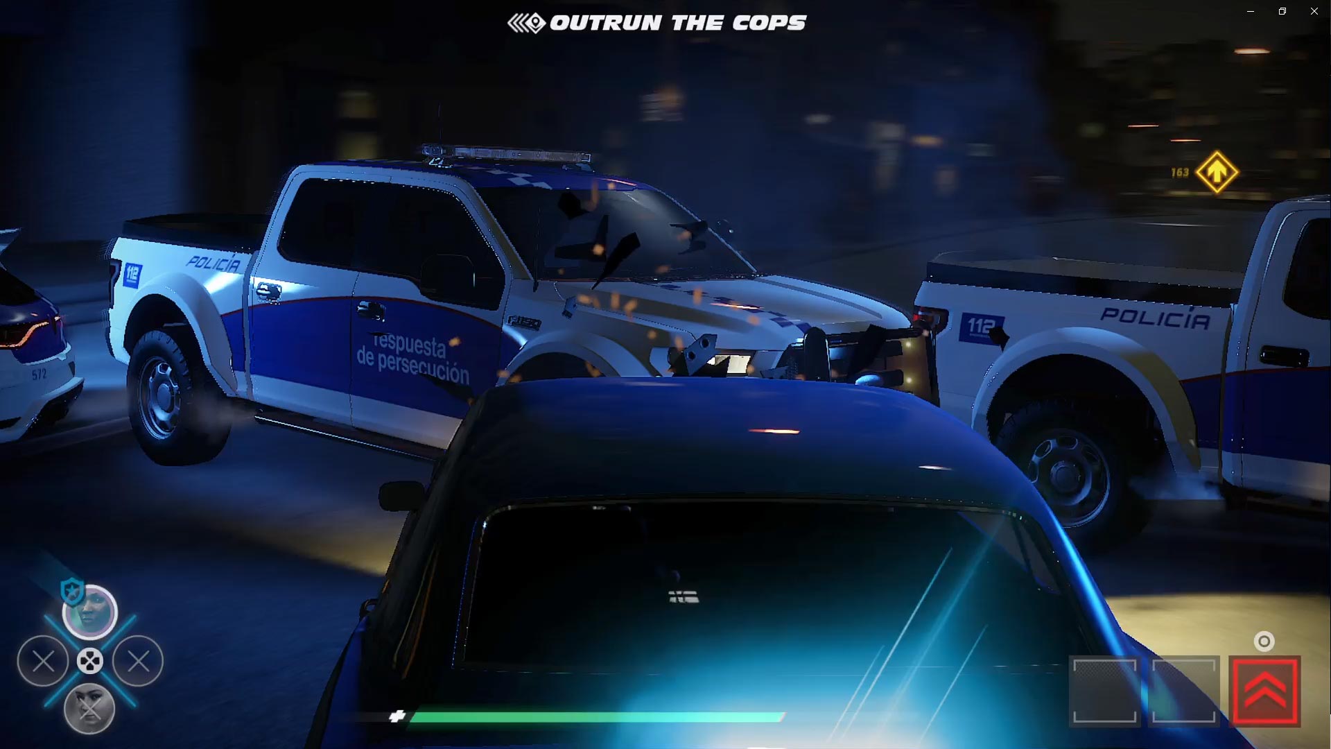 Fast & Furious Crossroads PS4 policia police trucks