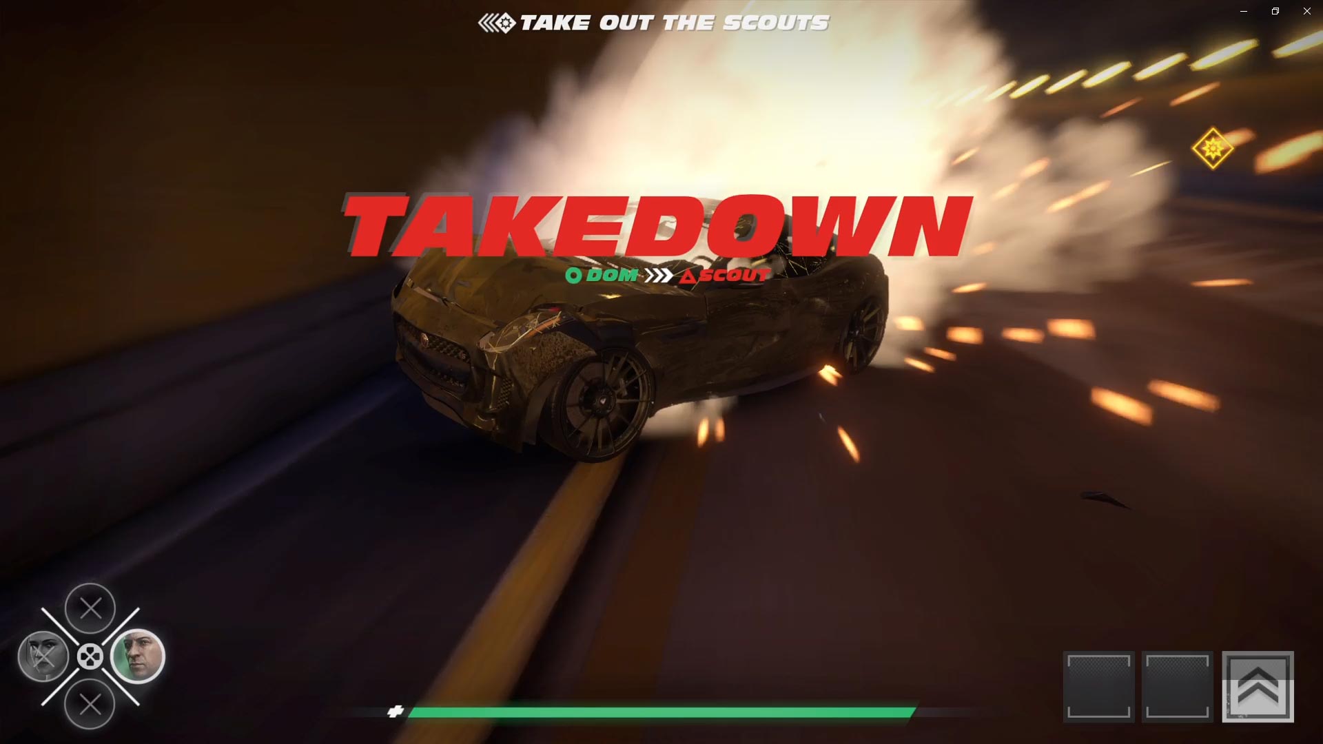 Fast & Furious Crossroads PS4 takedown 1 car