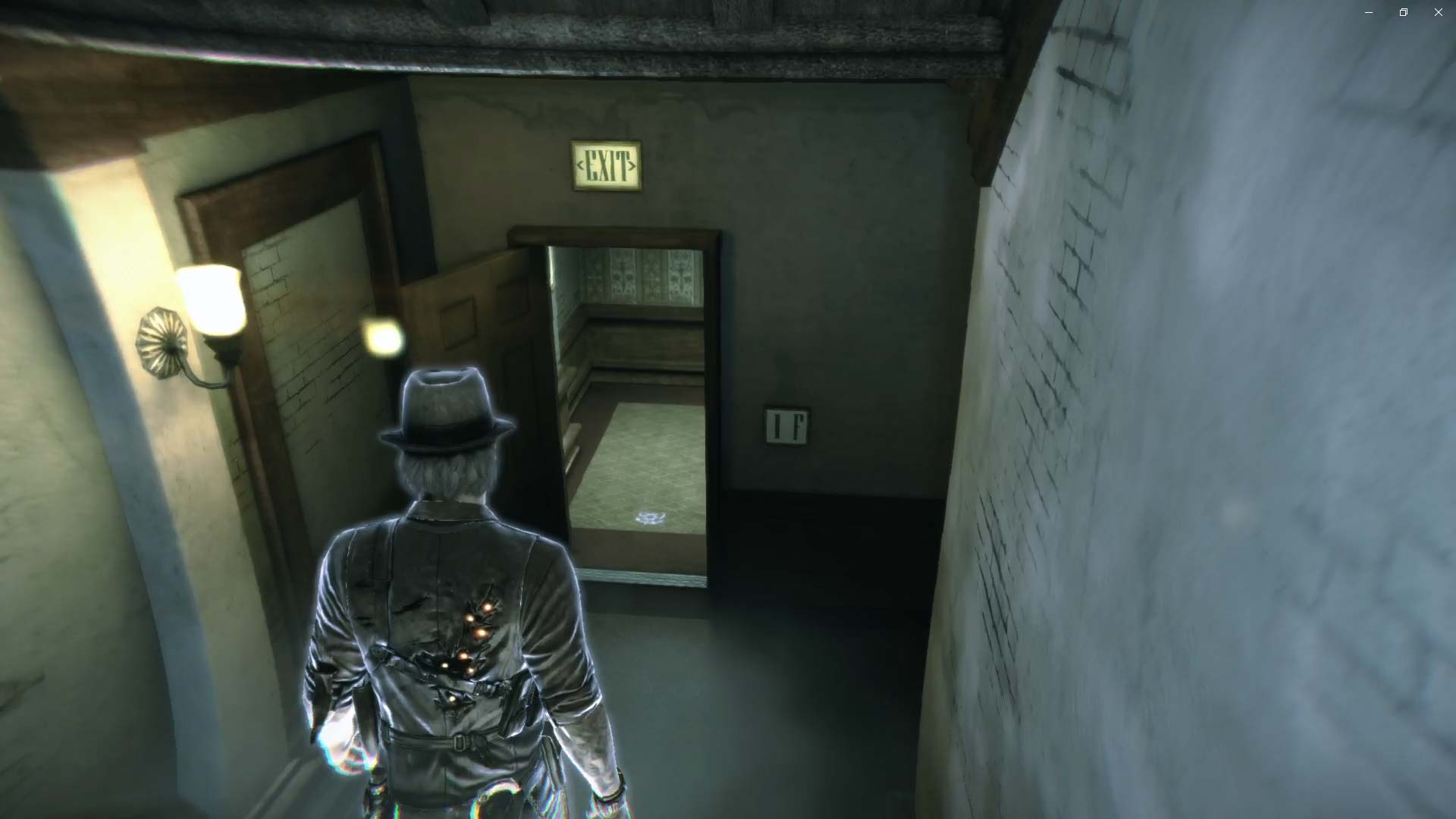 Murdered Soul Suspect PS4 stairway exit door