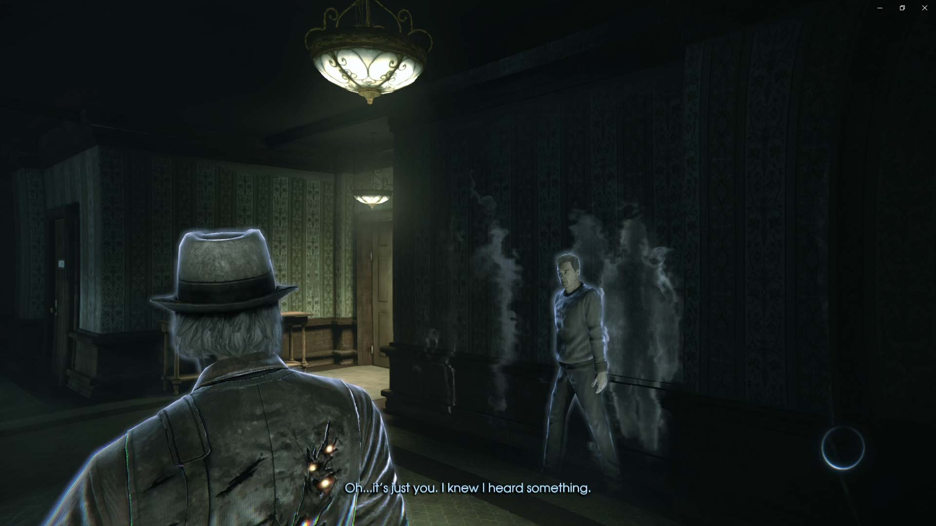 Murdered Soul Suspect PS4 walking through walls ghost