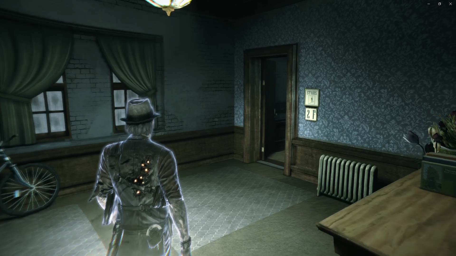 Murdered Soul Suspect PS4 room building interior